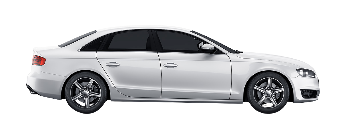 Car showing insurance payout value